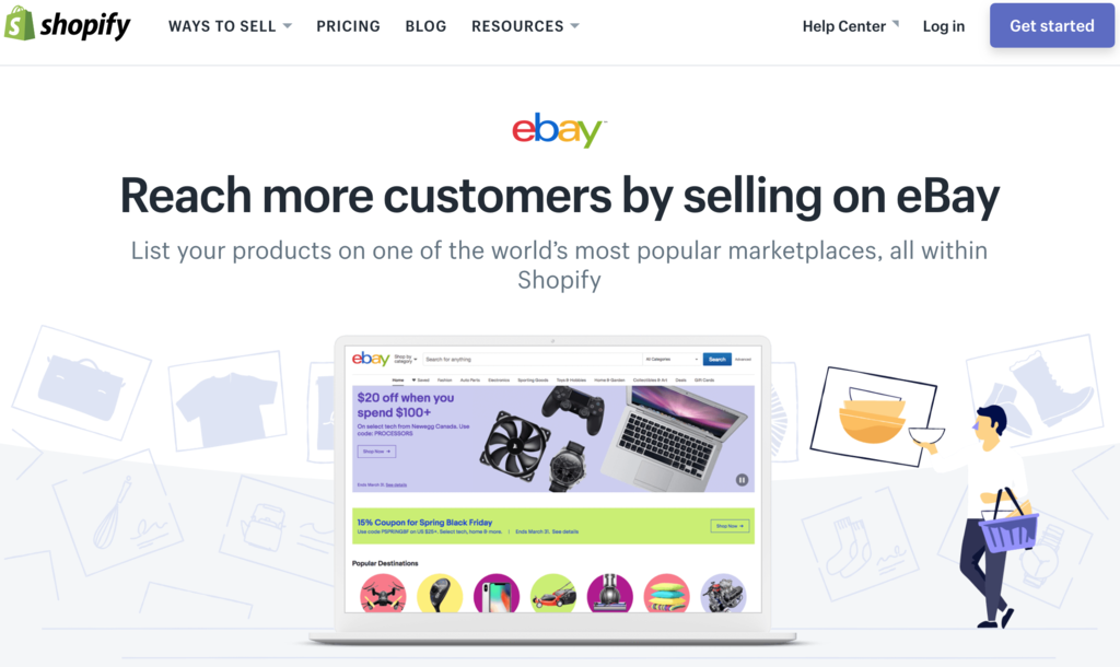 Shopify ebay channel getting started